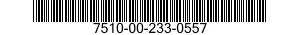 7510-00-233-0557  7510002330557 002330557