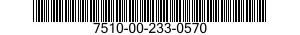 7510-00-233-0570 INK,DRAWING 7510002330570 002330570