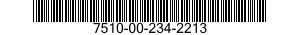 7510-00-234-2213 SCREEN,COLOR OVERLAY 7510002342213 002342213
