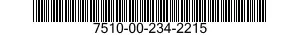7510-00-234-2215 SCREEN,COLOR OVERLAY 7510002342215 002342215