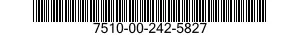 7510-00-242-5827 CRAYON,MARKING 7510002425827 002425827