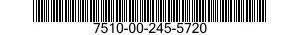 7510-00-245-5720  7510002455720 002455720