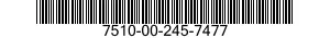 7510-00-245-7477  7510002457477 002457477