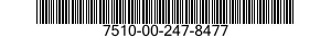 7510-00-247-8477  7510002478477 002478477