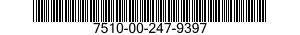 7510-00-247-9397  7510002479397 002479397