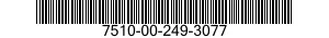 7510-00-249-3077  7510002493077 002493077