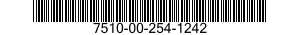 7510-00-254-1242  7510002541242 002541242