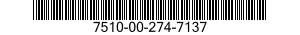 7510-00-274-7137 VARNISH,LITHOGRAPHIC 7510002747137 002747137