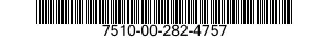 7510-00-282-4757  7510002824757 002824757