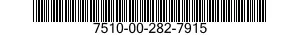 7510-00-282-7915  7510002827915 002827915