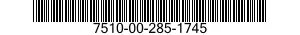 7510-00-285-1745 TYPE CLEANER 7510002851745 002851745