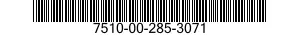 7510-00-285-3071  7510002853071 002853071