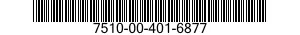 7510-00-401-6877  7510004016877 004016877