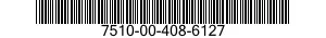 7510-00-408-6127 DRY TRANSFER SHEET 7510004086127 004086127