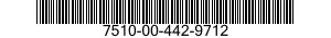 7510-00-442-9712  7510004429712 004429712