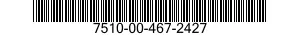 7510-00-467-2427  7510004672427 004672427