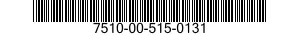 7510-00-515-0131  7510005150131 005150131