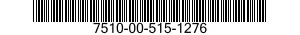 7510-00-515-1276  7510005151276 005151276