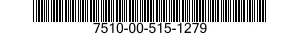 7510-00-515-1279  7510005151279 005151279