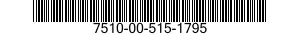 7510-00-515-1795  7510005151795 005151795