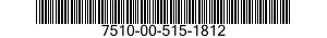 7510-00-515-1812  7510005151812 005151812