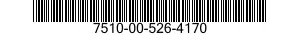 7510-00-526-4170  7510005264170 005264170