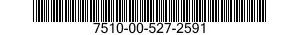 7510-00-527-2591  7510005272591 005272591
