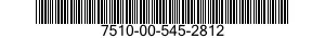 7510-00-545-2812 TYPING ELEMENT 7510005452812 005452812