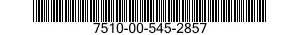7510-00-545-2857 TYPING ELEMENT 7510005452857 005452857