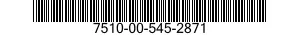 7510-00-545-2871 TYPING ELEMENT 7510005452871 005452871