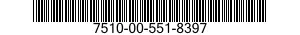 7510-00-551-8397  7510005518397 005518397