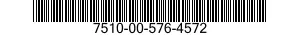 7510-00-576-4572  7510005764572 005764572