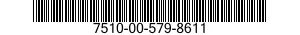 7510-00-579-8611  7510005798611 005798611