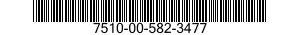 7510-00-582-3477  7510005823477 005823477