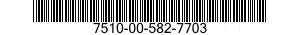 7510-00-582-7703  7510005827703 005827703
