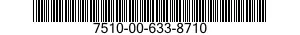 7510-00-633-8710  7510006338710 006338710