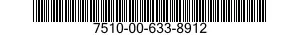 7510-00-633-8912  7510006338912 006338912