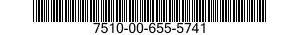 7510-00-655-5741  7510006555741 006555741