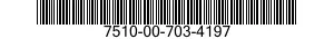 7510-00-703-4197  7510007034197 007034197