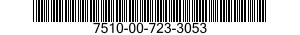 7510-00-723-3053  7510007233053 007233053