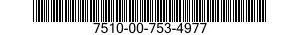 7510-00-753-4977  7510007534977 007534977