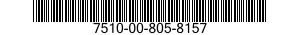 7510-00-805-8157  7510008058157 008058157