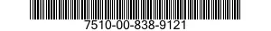7510-00-838-9121  7510008389121 008389121