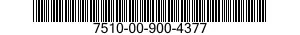 7510-00-900-4377  7510009004377 009004377