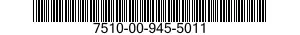7510-00-945-5011  7510009455011 009455011