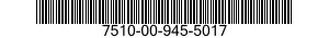 7510-00-945-5017  7510009455017 009455017