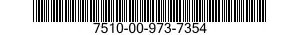 7510-00-973-7354 PIN,STRAIGHT 7510009737354 009737354