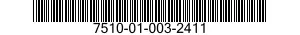 7510-01-003-2411  7510010032411 010032411