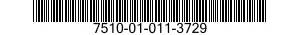 7510-01-011-3729 TAPE,IDENTIFICATION 7510010113729 010113729