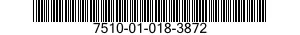 7510-01-018-3872  7510010183872 010183872